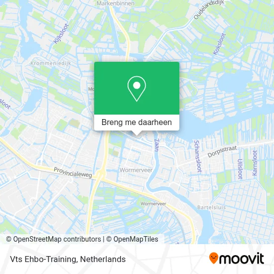 Vts Ehbo-Training kaart