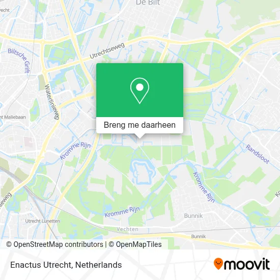 Enactus Utrecht kaart