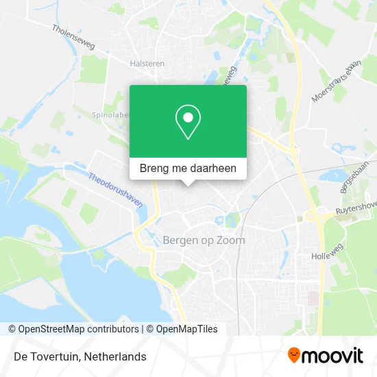 De Tovertuin kaart