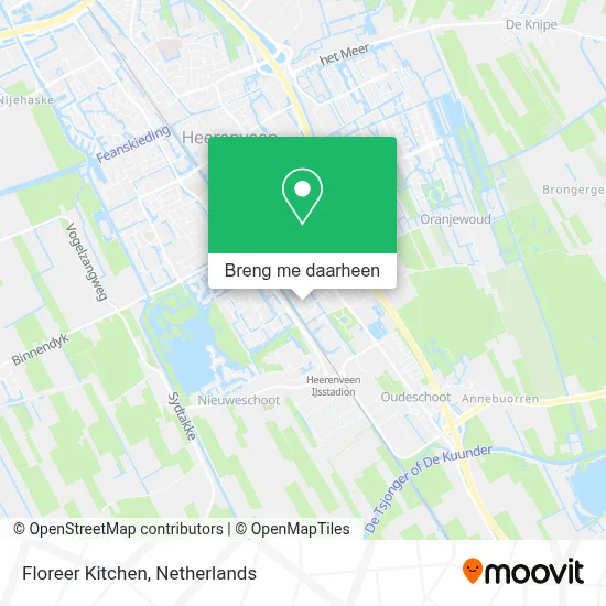 Floreer Kitchen kaart