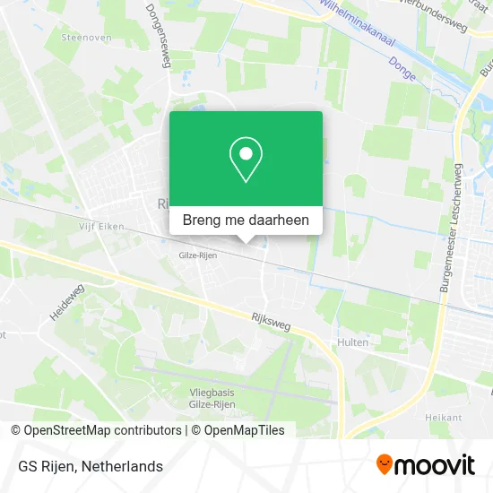 GS Rijen kaart