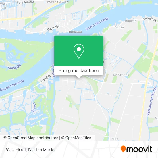Vdb Hout kaart