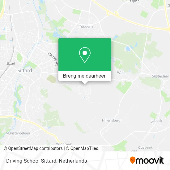 Driving School Sittard kaart