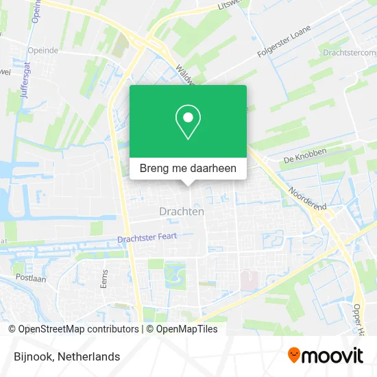 Bijnook kaart