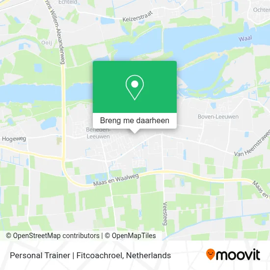 Personal Trainer | Fitcoachroel kaart