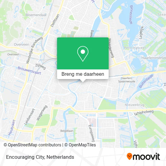 Encouraging City kaart