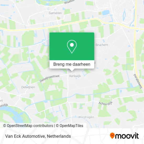 Van Eck Automotive kaart