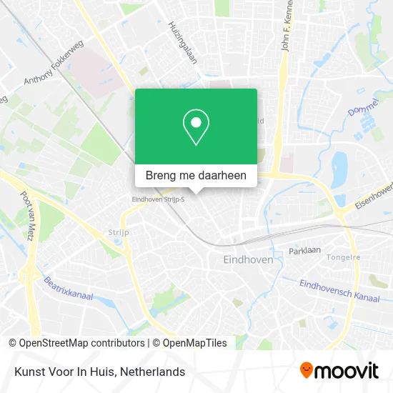 Kunst Voor In Huis kaart