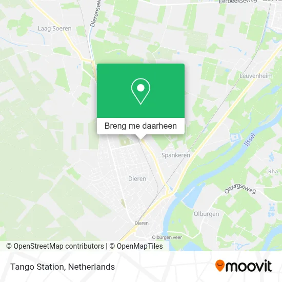 Tango Station kaart