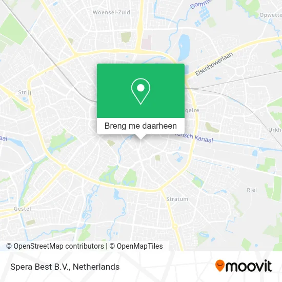 Spera Best B.V. kaart