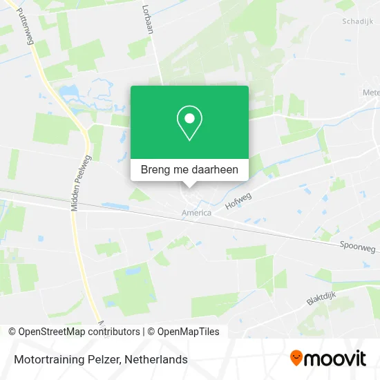 Motortraining Pelzer kaart