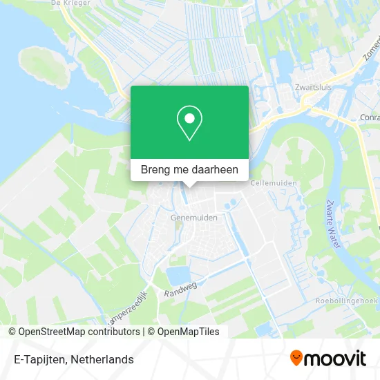 E-Tapijten kaart