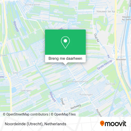 Noordeinde (Utrecht) kaart