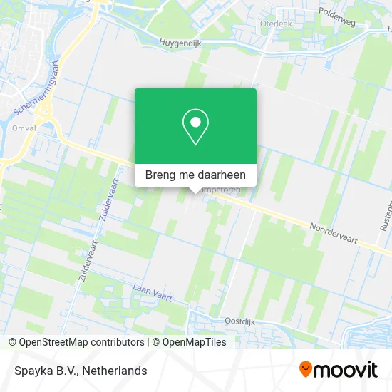 Spayka B.V. kaart