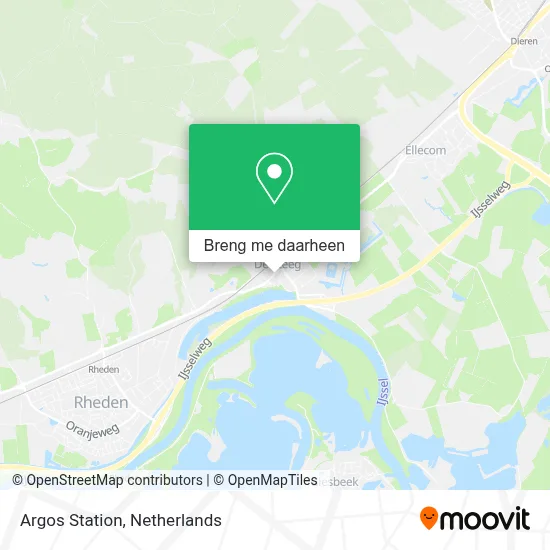 Argos Station kaart