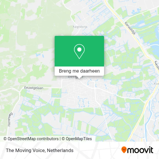 The Moving Voice kaart