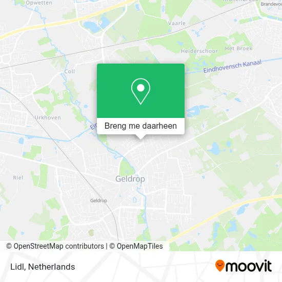 Lidl kaart