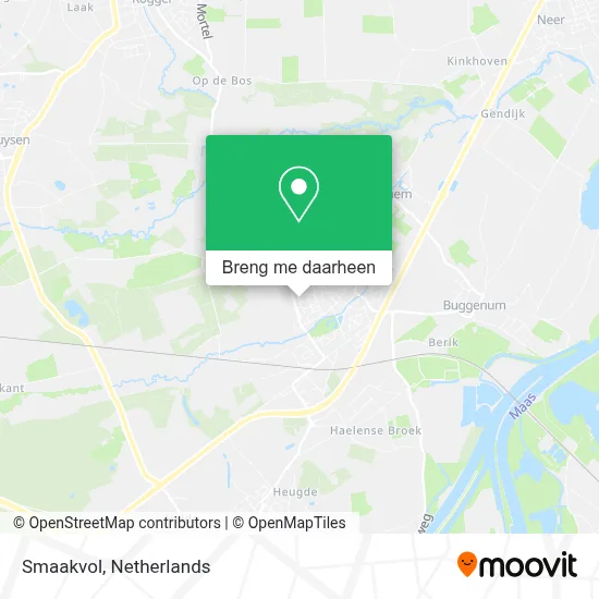 Smaakvol kaart
