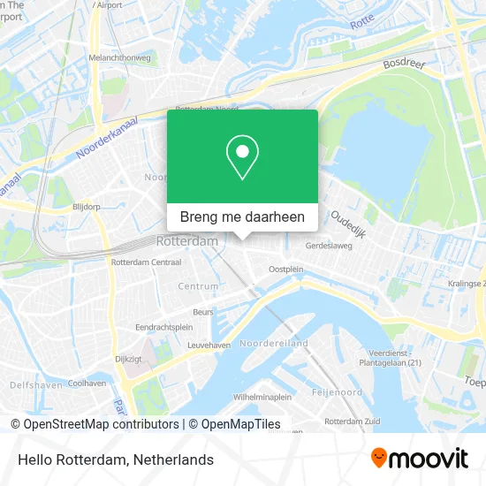 Hello Rotterdam kaart