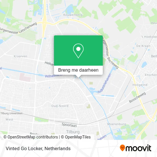Vinted Go Locker kaart