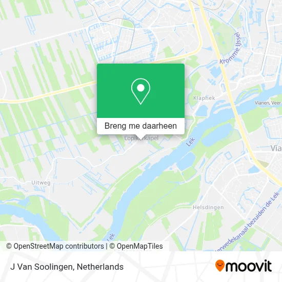 J Van Soolingen kaart