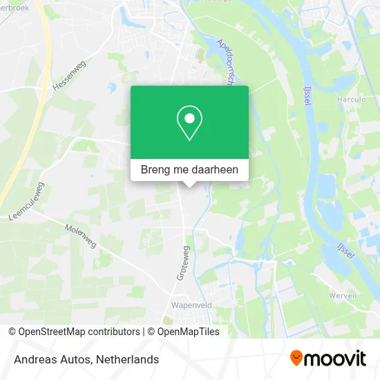 Andreas Autos kaart
