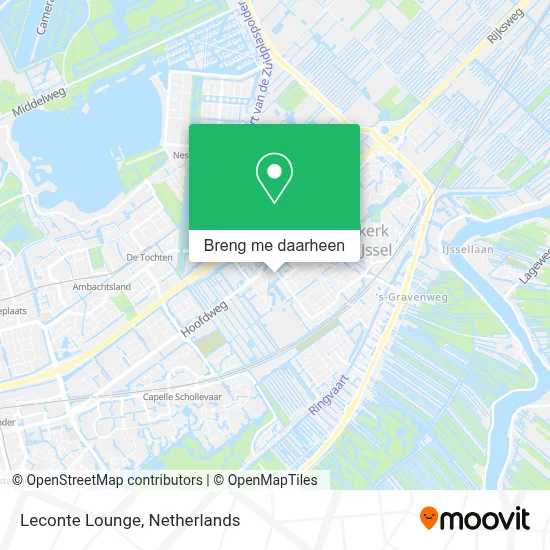 Leconte Lounge kaart