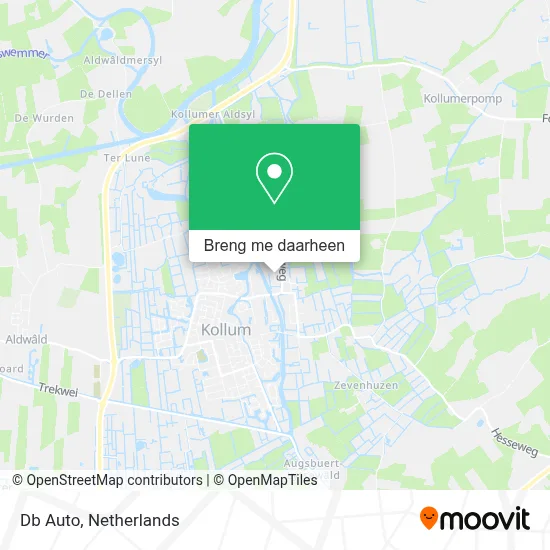 Db Auto kaart