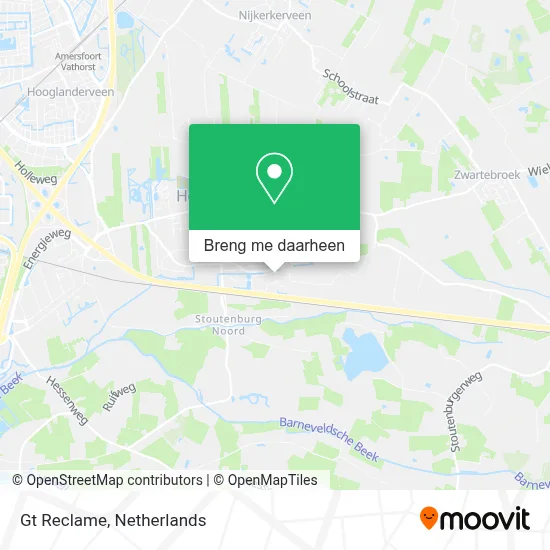 Gt Reclame kaart