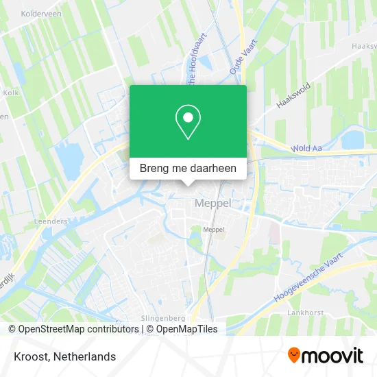 Kroost kaart