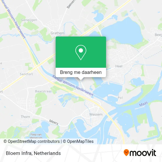 Bloem Infra kaart