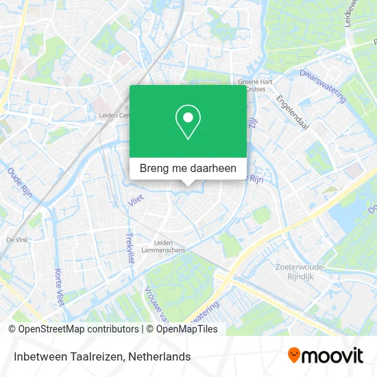 Inbetween Taalreizen kaart