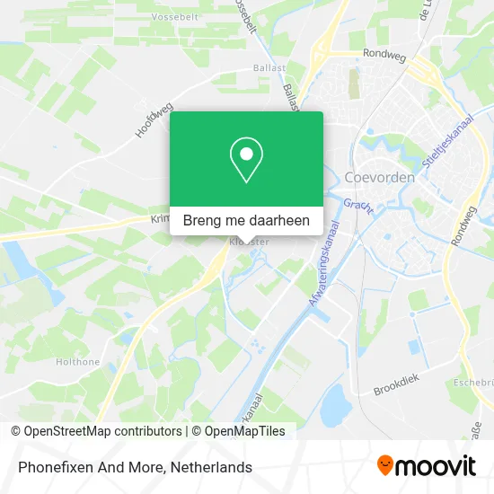 Phonefixen And More kaart