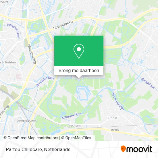 Partou Childcare kaart