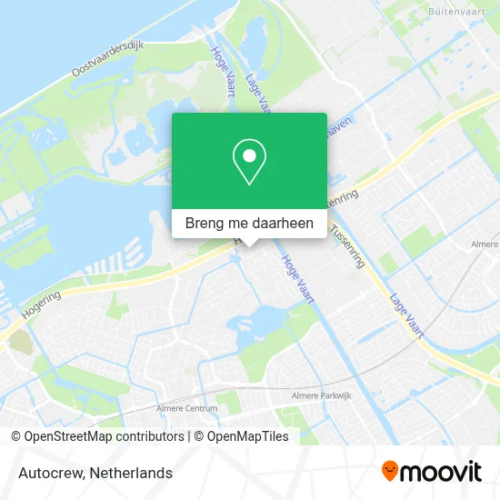 Autocrew kaart