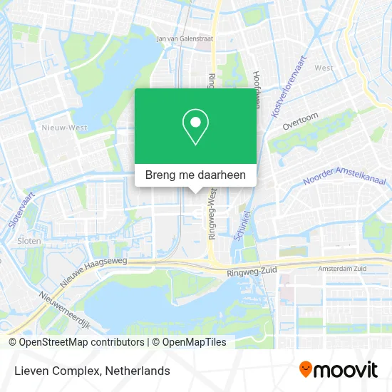 Lieven Complex kaart