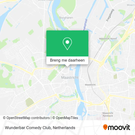 Wunderbar Comedy Club kaart