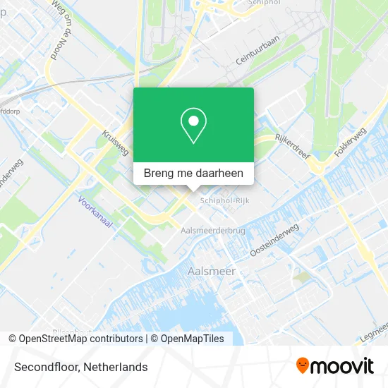 Secondfloor kaart