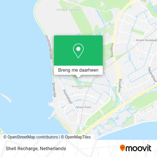 Shell Recharge kaart
