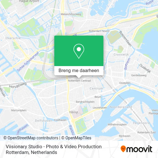 Viisionary Studio - Photo & Video Production Rotterdam kaart
