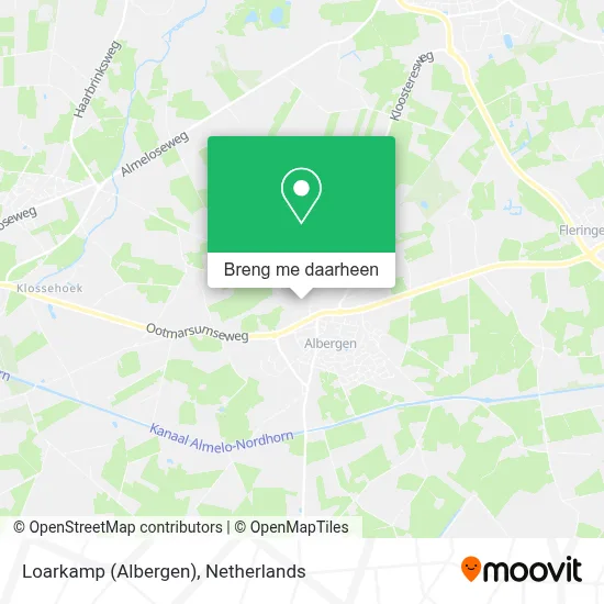 Loarkamp (Albergen) kaart