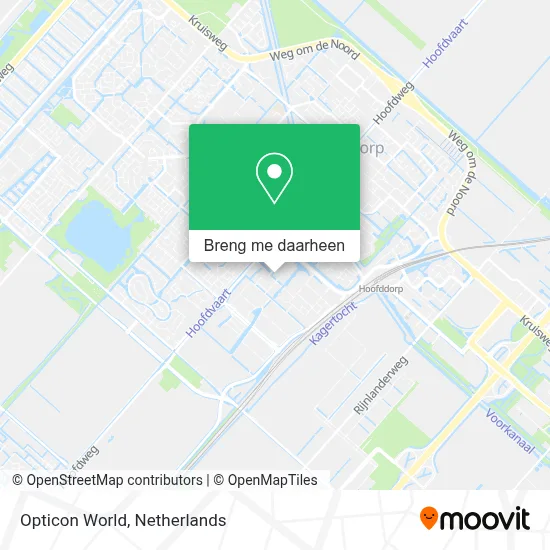 Opticon World kaart