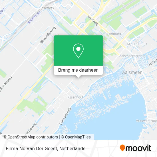 Firma Nc Van Der Geest kaart