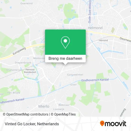 Vinted Go Locker kaart