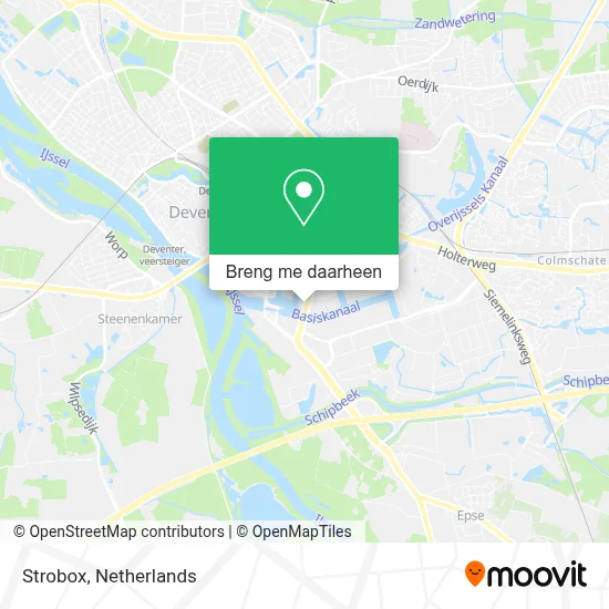 Strobox kaart