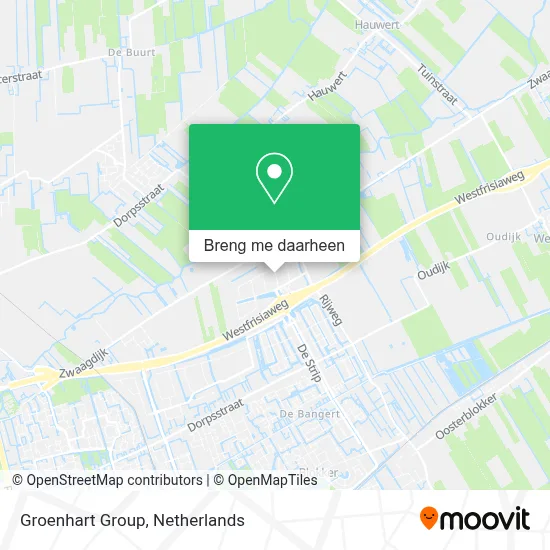 Groenhart Group kaart