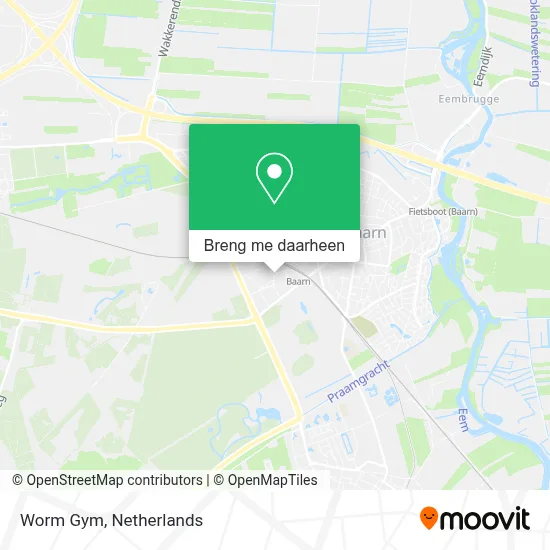 Worm Gym kaart