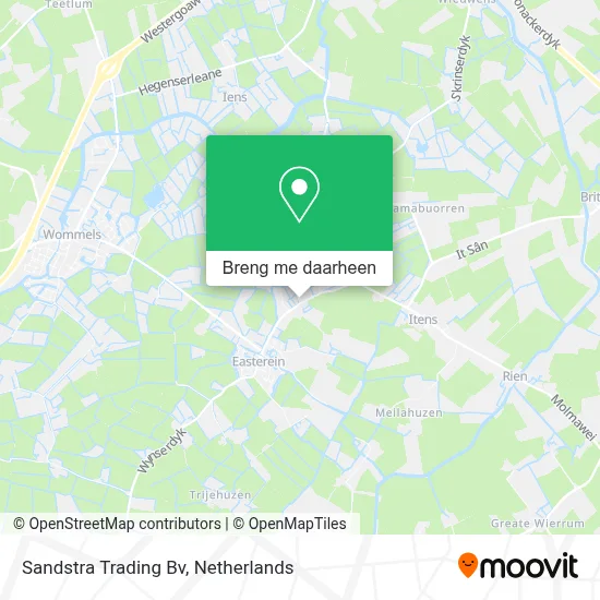 Sandstra Trading Bv kaart