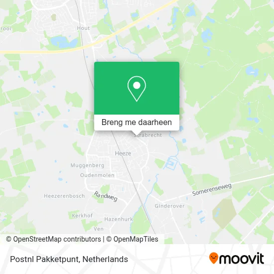Postnl Pakketpunt kaart