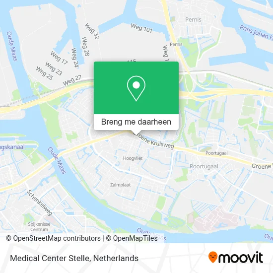 Medical Center Stelle kaart